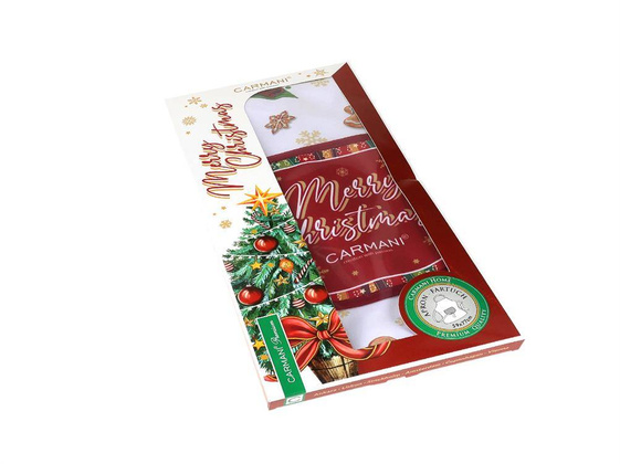 Fartuszek kuchenny - Dekoracja świąteczna (CARMANI)