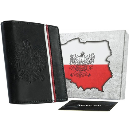 Portfeli męskie Wild N4A-HP-BOX RFID czarny KEMER