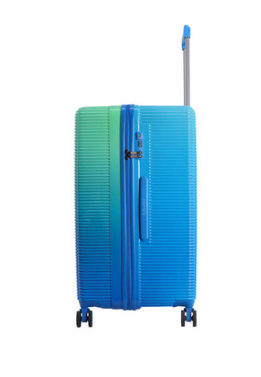 Walizka średnia SAXOLINE Twist Trunk M niebieska