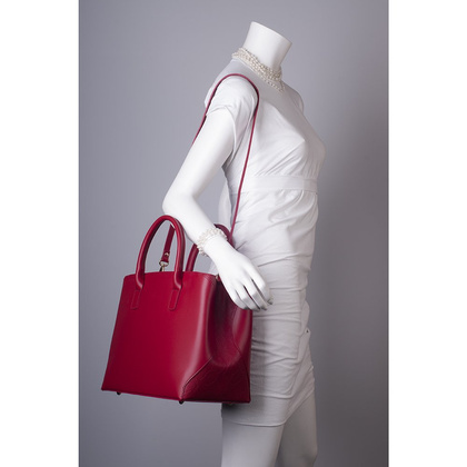 Torebka damska skórzana KEMER 629 Czerwona - min. zamówienie 20 / 50 / 100 szt.