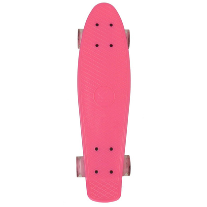 DESKOROLKA PLASTIKOWA 22 CALE ENERO RÓŻOWA LED