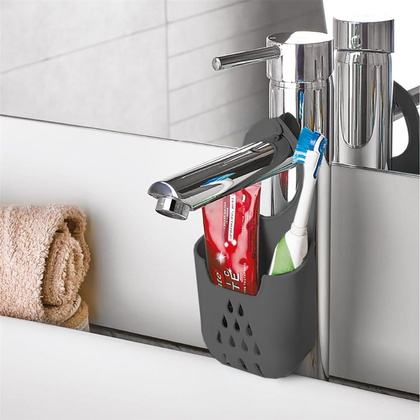 Uchwyt na gąbkę do naczyń szary