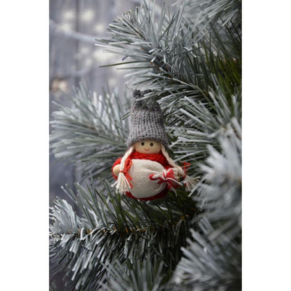 Laleczka dekoracyjna z workiem GIRL