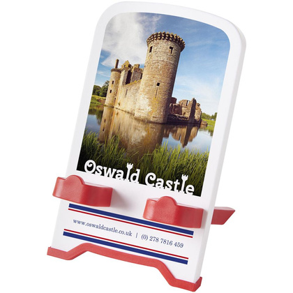 The Dok stojak na telefon 21027001 Czerwony