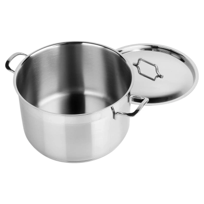 Garnek stalowy z pokrywką 18/10 PREMIUM 8,2 l ORION