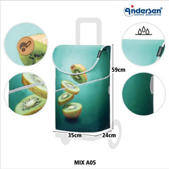 Torba na stelaż wózka zakupowego ANDERSEN MIX