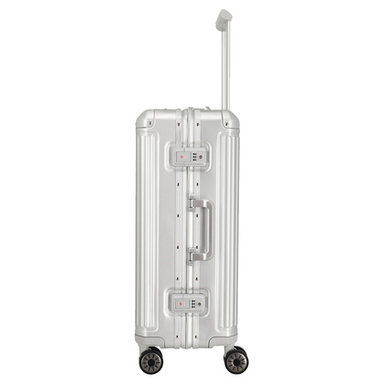 Średnia walizka TRAVELITE NEXT 2.0 79848-56 Srebrna