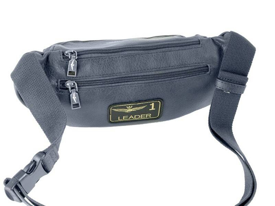 Torba na pas, biodrówka AERONAUTICA MILITARE Pilot Granatowa