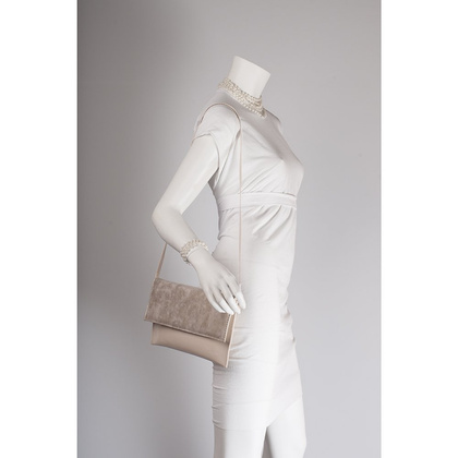 Torebka wizytowa, kopertówka KEMER 786 Beżowa - min. zamówienie 20 / 50 / 100 szt.