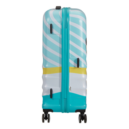 Średnia walizka AMERICAN TOURISTER BLUE KISS MICKEY 85670 Niebieska