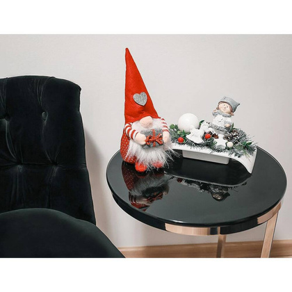 Mikołaj z prezentem 50 cm