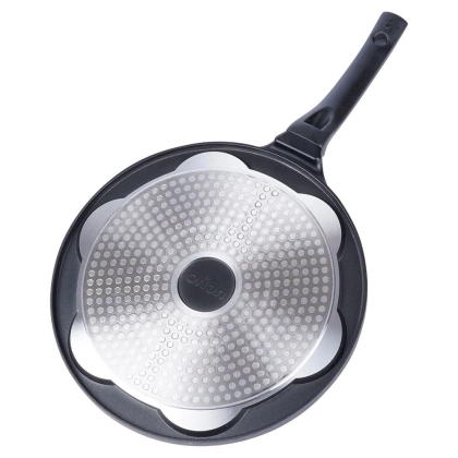 Patelnia do jajek placków pancakes naleśników granitowa buźki GRANDE 27 cm