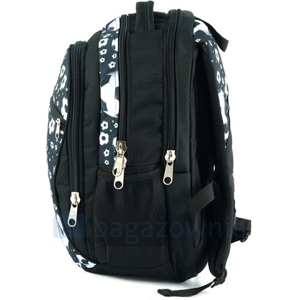 Plecak sportowy KEMER S94DX Czarno Biały - min. zamówienie 20 / 50 / 100 szt.