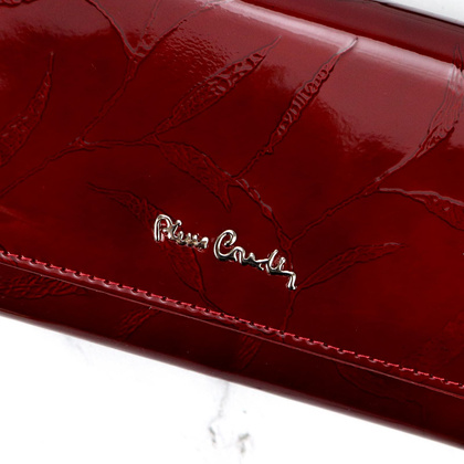 Pierre Cardin Duży skórzany portfel damski