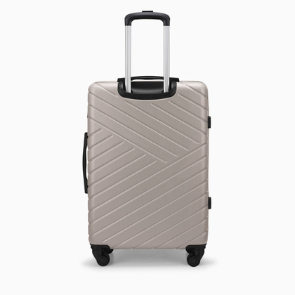 Średnia walizka PUCCINI MALAGA ABS027B 6C Szampański