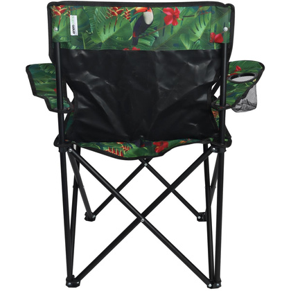 KRZESŁO TURYSTYCZNE SKŁADANE 50x50x80CM FLOWER ENERO CAMP