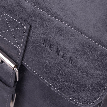 Torba na ramię skórzana KEMER CH 1102 Czarna - min. zamówienie 20 / 50 / 100 szt.