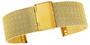 Bransoleta Fashion Mesh Złota IPG 22 mm FA22G