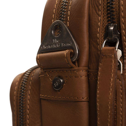 Torba skórzana na laptop 15" Koniak - min. zamówienie 20 / 50 / 100 szt.