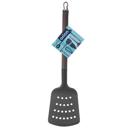 Łopatka kuchenna ażurowa termoplastyczna WOODEN do przewracania obracania nakładania