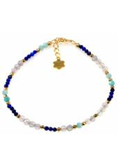 Bransoletka Labradoryt Lapis 925