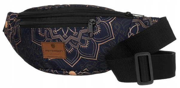 Pojemna nerka damska z poliestru