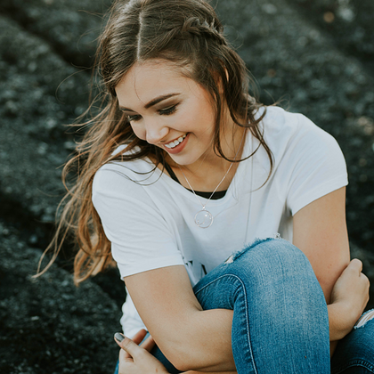 MINET Srebrny naszyjnik Stars Zodiac SKORPION Czech Crystal