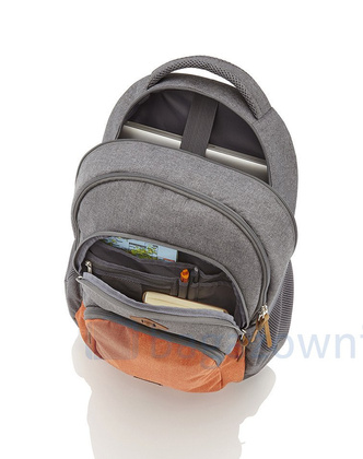 Plecak na laptop do 15,6" TRAVELITE Basics Melange 96308-20 Granatowy