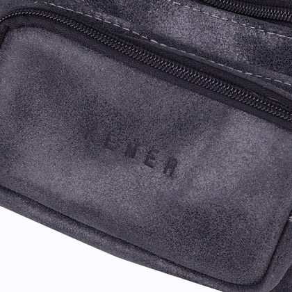 Saszetka skórzana KEMER SCH11-16 Czarny - min. zamówienie 20 / 50 / 100 szt.