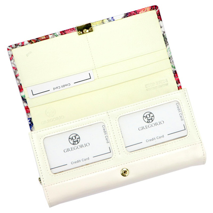 Portfel damski skórzany PELLUCCI KL-122 multicolor
