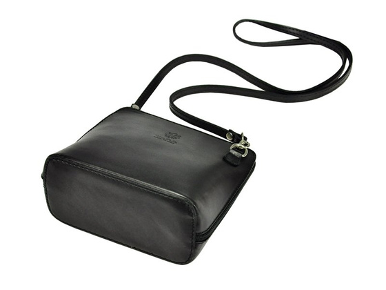 Torebka damska skórzana Gregorio 1702 Granatowa