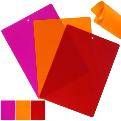 Elastyczna deska kuchenna zestaw komplet desek 3 sztuki