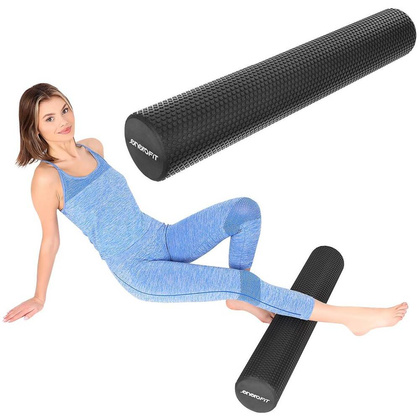 WAŁEK ROLLER FITNESS JOGA EVA 15x60CM Z WYPUSTKAMI  ENERO FIT