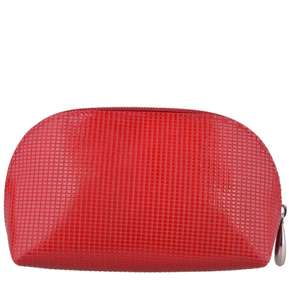 Kosmetyczka skórzana KEMER KO 253 Czerwony lakier - min. zamówienie 20 / 50 / 100 szt.