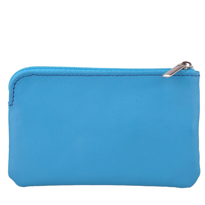 Etui na klucze skórzane KEMER ETK Błękitne - min. zamówienie 20 / 50 / 100 szt.