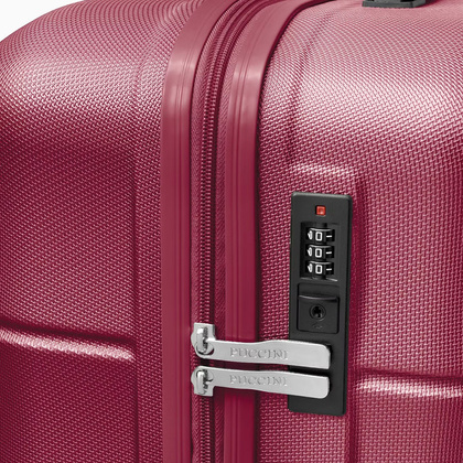 Średnia walizka PUCCINI CAIRO ABS030B 3B Bordowa