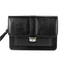 307-Saszetka męska z klapką-czarna KEMER