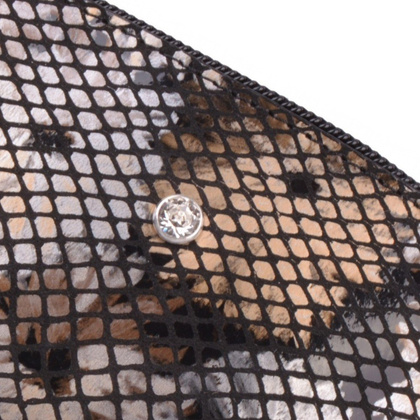 Kosmetyczka skórzana KEMER KO253 Złota łuska - min. zamówienie 20 / 50 / 100 szt.