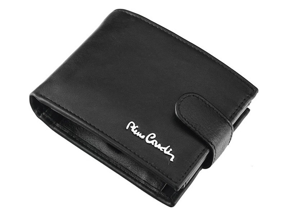 Pierre Cardin Nieduży skórzany portfel męski