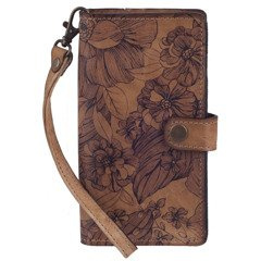 Portfel damski skórzany KEMER R6 Brązowy - min. zamówienie 20 / 50 / 100 szt.