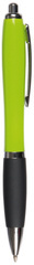 Długopis SWAY, czarny, zielone jabłko