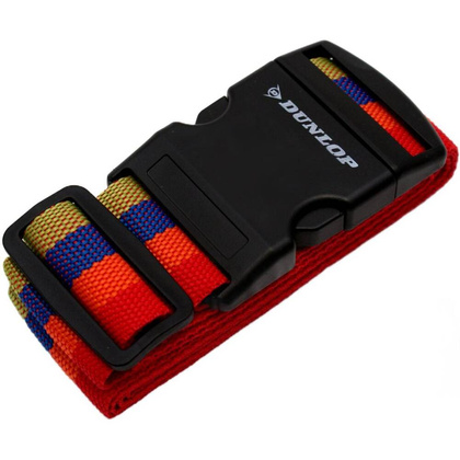 UNIWERSALNY PAS ZABEZPIECZAJĄCY DO WALIZKI SPINAJĄCY DUNLOP 200x5CM 4 COLOR