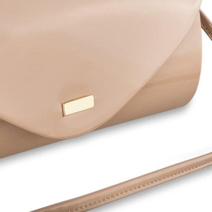 Torebka wizytowa KEMER SOLIER F15 Beżowy Lakier - min. zamówienie 20 / 50 / 100 szt.