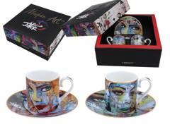 Kpl. 2 filiżanek espresso - Loui Jover (CARMANI)