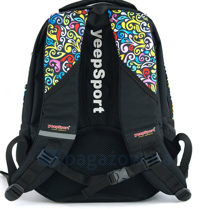 Plecak sportowy KEMER S94DX Multikolorowy - min. zamówienie 20 / 50 / 100 szt.