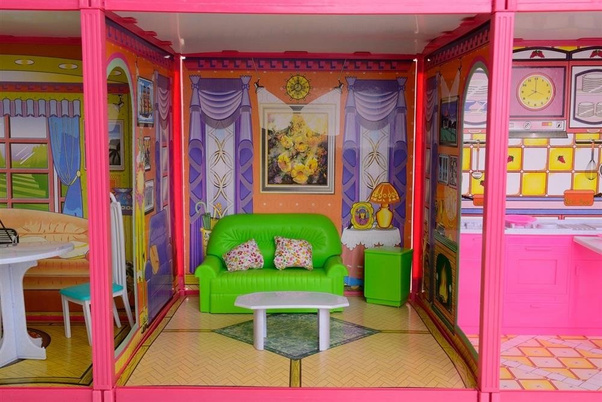 Domek dla lalek My Lovely Villa Multikolor