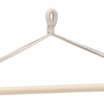 Hamak brazylijski fotel wiszący podwieszany huśtawka bujak krzesło brazylijskie beżowy