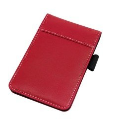 Notatnik w etui KEMER GENTLE Czerwony