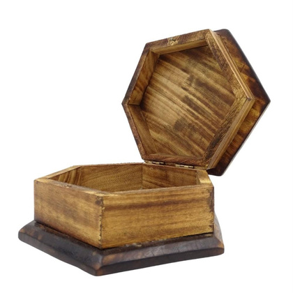 Szkatułka drewniana na różności - SE15