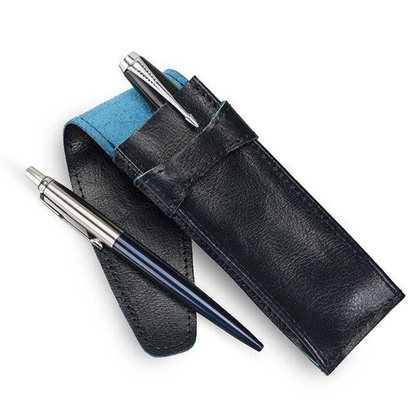 Etui na długopisy skórzane KEMER SOLIER FA13 Granatowy - min. zamówienie 20 / 50 / 100 szt.